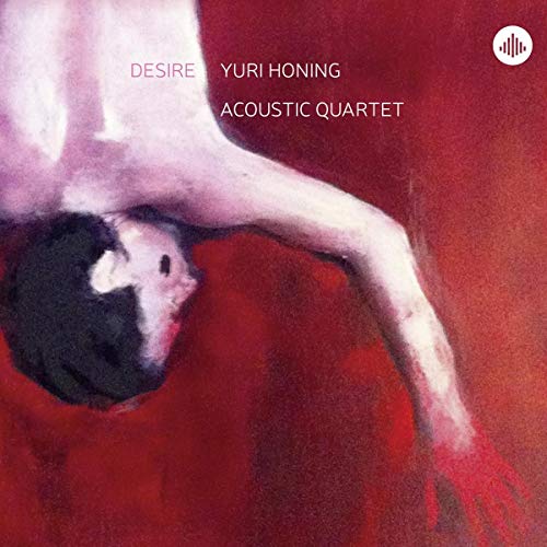 CD cover with abstract red and white painting of a figure.