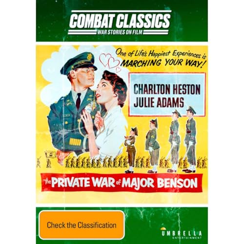 DVD cover for "Combat Classics" featuring a romantic war film scene.