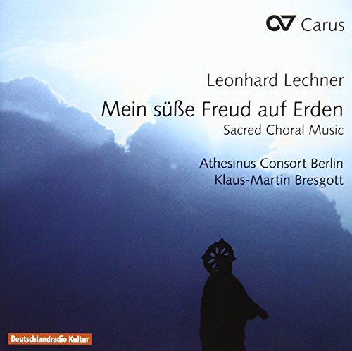 CD cover for sacred choral music with a silhouetted figure.