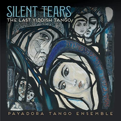 CD cover: abstract painting of faces with blue accents and text.
