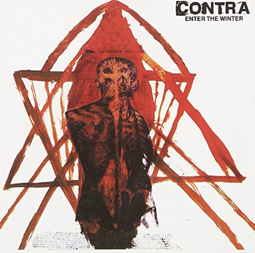 CD cover: abstract red and black image of a figure’s back.