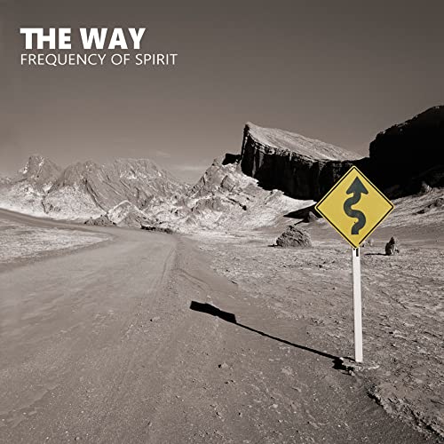 CD cover: winding road, mountains, and a winding road sign.