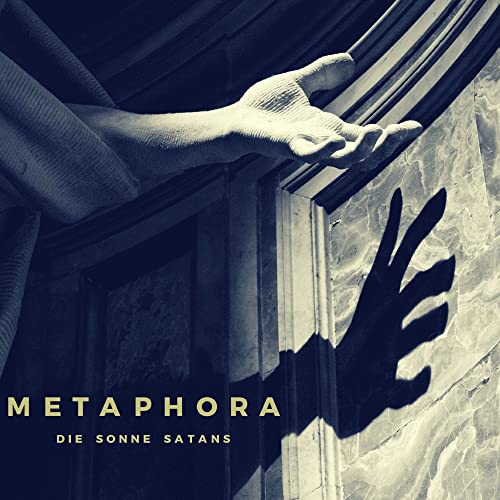 CD cover: hand and shadow against marbled architecture, text "Metaphora".
