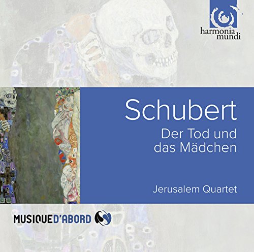 CD cover for Schubert’s “Death and the Maiden” featuring skull imagery.