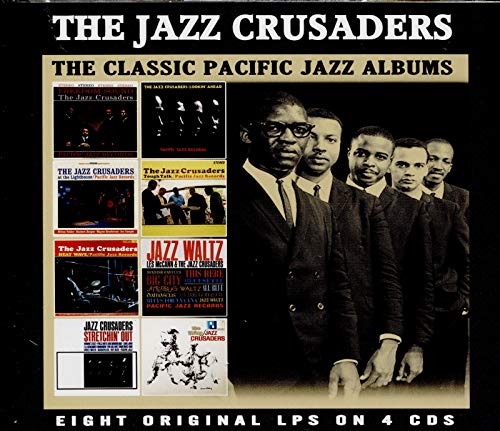 CD cover for “The Jazz Crusaders, The Classic Pacific Jazz Albums.”