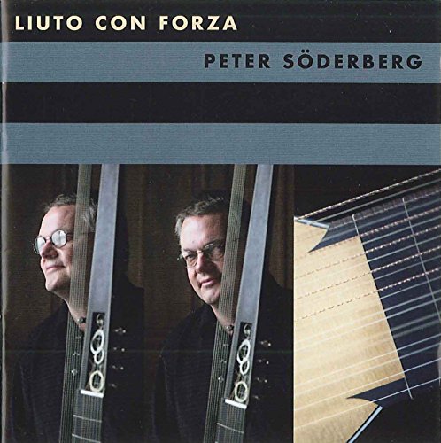 CD cover for Liuto Con Forza featuring Peter Sƶderberg and his lute.