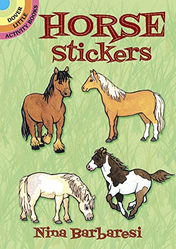 Horse Stickers: Dover Little Activity Books