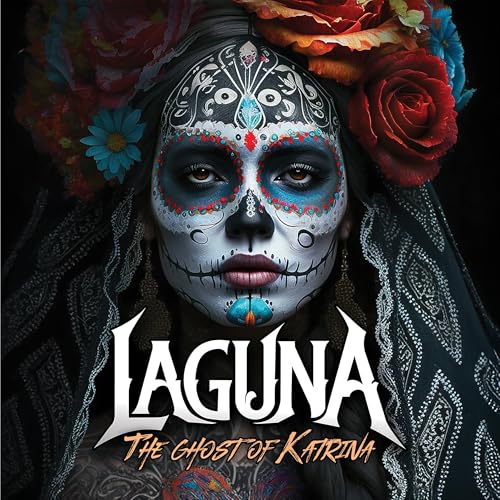 CD cover featuring a woman with Día de Muertos skull makeup and flowers.