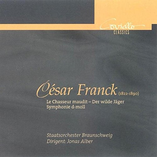 CD cover for César Franck’s “Le Chasseur maudit” and Symphony in D minor.