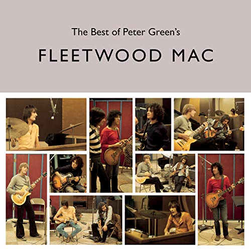 Vinyl cover featuring the title text above a collage of photos of Fleetwood Mac.