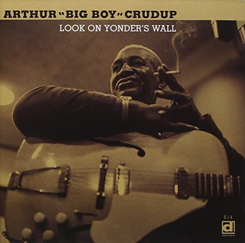 Arthur “Big Boy” Crudup portrait with guitar, sepia-toned album cover.