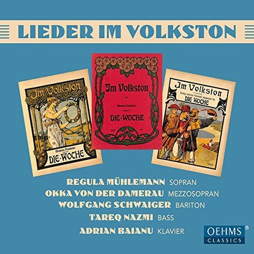 CD cover featuring three vintage German magazine covers and artist names.