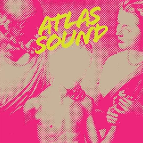 Record cover with halftone portraits and yellow āAtlas Soundā text.