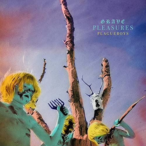 CD cover: surreal image of figures and a decaying tree.