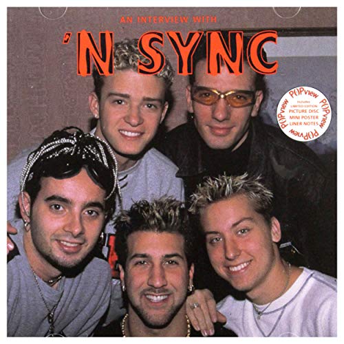 CD cover featuring a group portrait of the boy band NSYNC.