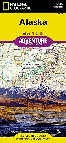 Alaska (National Geographic Adventure Travel Map)