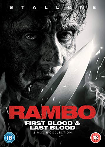 DVD cover featuring a close-up of Sylvester Stallone holding a knife near his face.