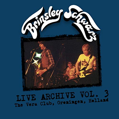 Brinsley Schwarz album cover featuring a black and white live performance photo.