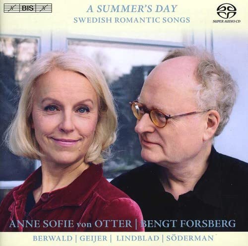 CD cover featuring portraits of Anne Sofie Otterforsberg and Bengt Forsberg.