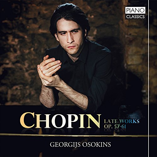 CD cover featuring pianist Georgijs Osokins, Chopin: Late Works.