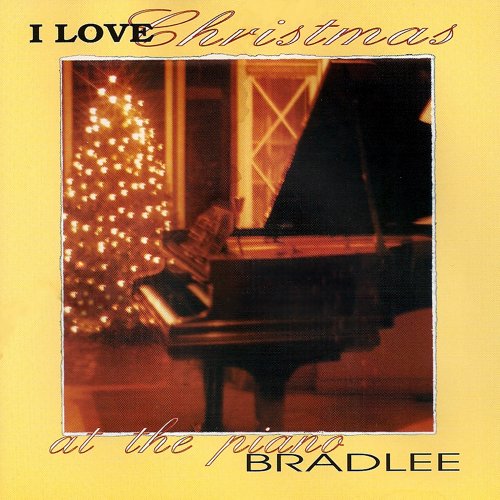 Tommy James “I Love Christmas” vinyl album cover with piano and lights.