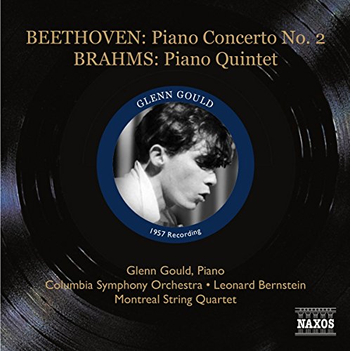 CD cover featuring Glenn Gould’s portrait within a record design.
