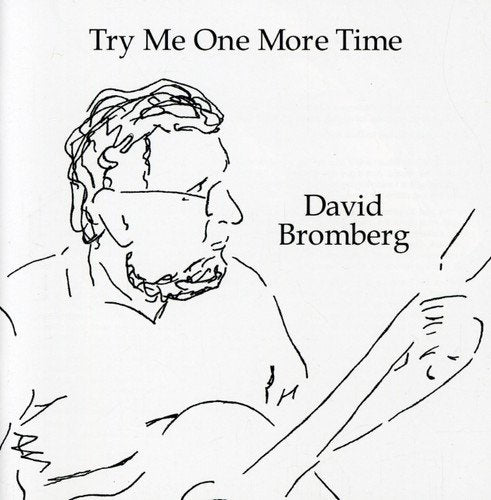 CD cover for David Bromberg’s “Try Me One More Time” with a sketch.