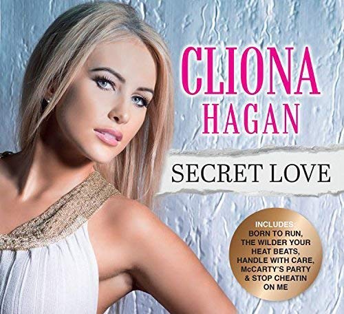 CD cover for Cliona Hagan’s “Secret Love” featuring her portrait.