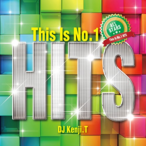 CD cover with metallic HITS lettering over a background of colorful 3D blocks.
