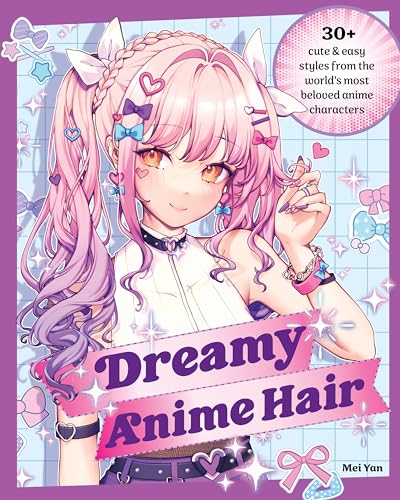 Book cover featuring an anime girl with long, pink, braided hair.