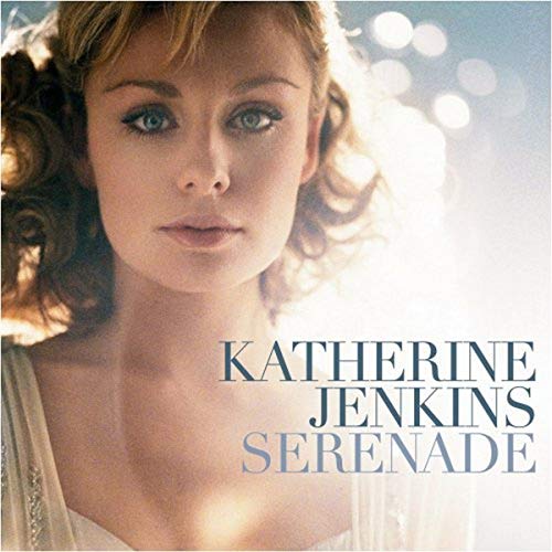 Katherine Jenkins “Serenade” CD cover with a portrait of the singer.