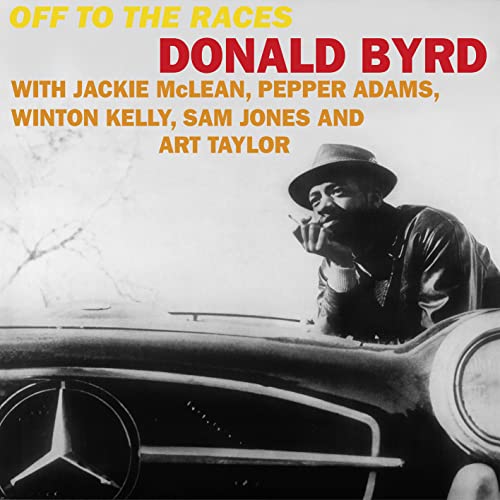 Donald Byrd album cover featuring a portrait of the jazz musician.