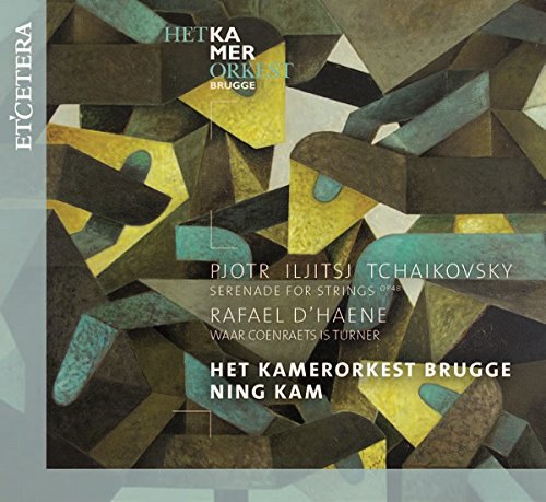 CD cover for Tchaikovsky’s Serenade for Strings by Het Kamerorkest Brugge.