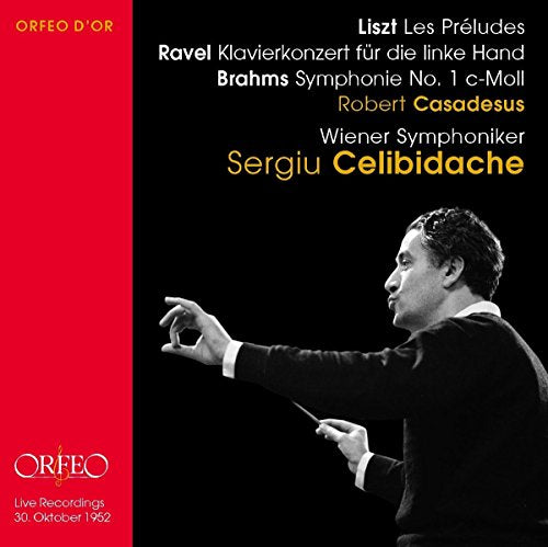 CD cover featuring a black and white photo of a conductor’s hand.