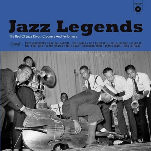Vinyl album cover featuring a black and white photo of jazz musicians.