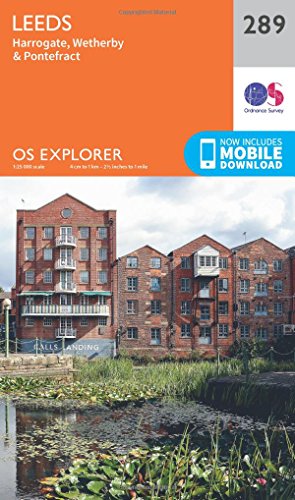 OS Explorer Map 289 Leeds OS Explorer Paper Map