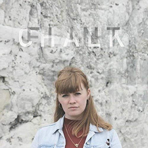 Album cover for Isobel Anderson's "Chalk / Flint" featuring a woman's portrait.
