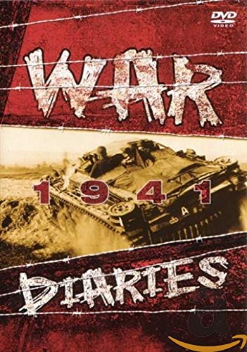 DVD cover for "War Diaries - World War 2 - 1941" with tank imagery.