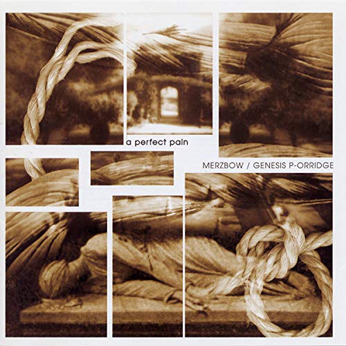 Sepia-toned collage of ropes, a building, and a reclining figure; album cover.