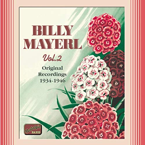 CD cover for Billy Mayerl, Vol. 2, featuring floral artwork.