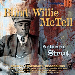 CD cover featuring Blind Willie McTell wearing a cap and playing an acoustic guitar.