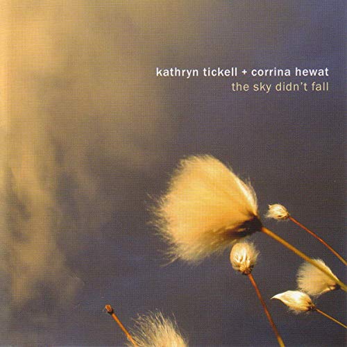 CD cover with dandelion seed heads against a blurred sky.