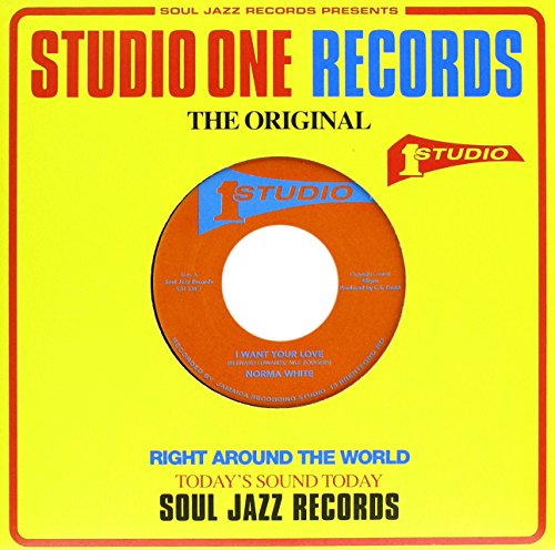 Studio One Records 7-inch vinyl record with orange label on a yellow background.