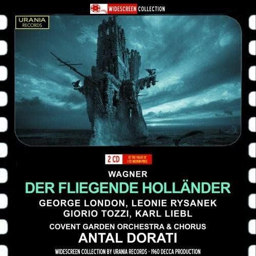 CD cover for Wagner’s *Der Fliegende Holländer* featuring a ghostly ship.