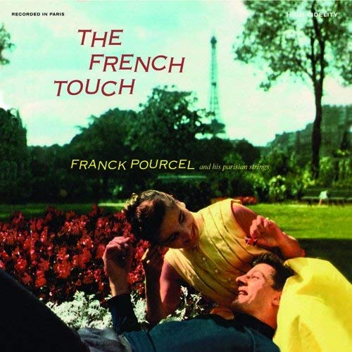 CD cover: couple relaxing with Eiffel Tower in background.
