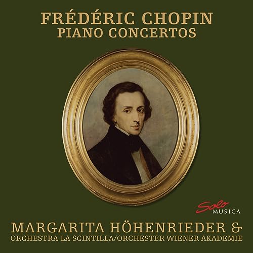 CD cover featuring a portrait of Frédéric Chopin in an oval frame.