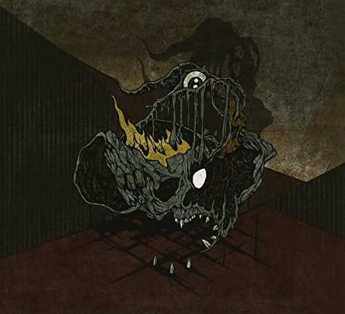 Dark, illustrated CD cover featuring a monstrous, skeletal head with an eye.