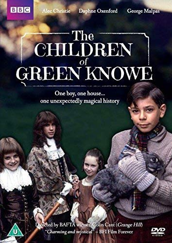 DVD cover for “The Children of Green Knowe” featuring children and a rabbit.