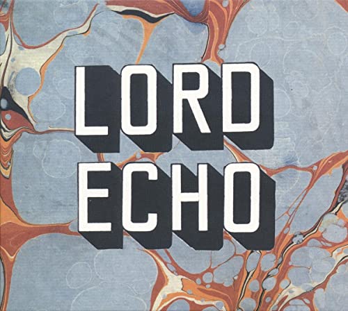 CD cover for Lord Echo's "Harmonies" with marbled background.