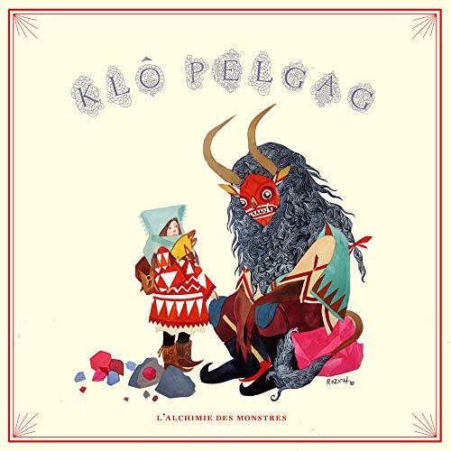 CD cover: illustration of a child and a horned, furry monster.